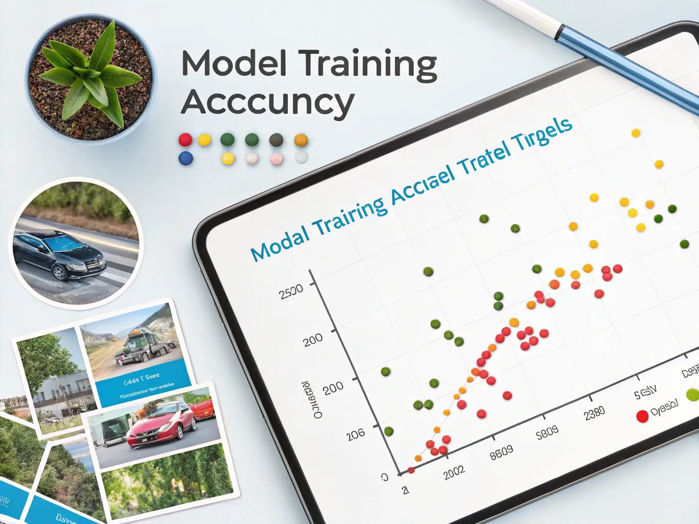 A visual representation of improved AI training outcomes using stakeAutomate, demonstrating the platform's effectiveness and benefits.